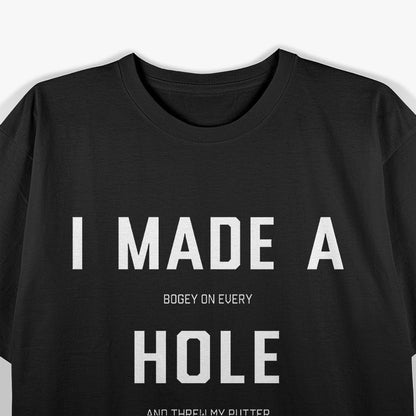 Funny Golf Phrase - Tee-rific Humor T-Shirt