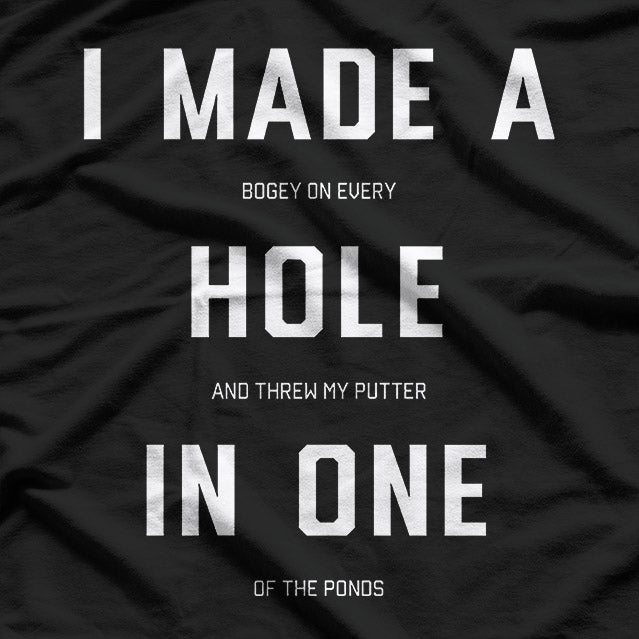 Funny Golf Phrase - Tee-rific Humor T-Shirt