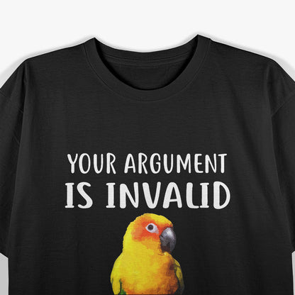 Loud Sun Conure for Funny Parrot Enthusiasts T-Shirt