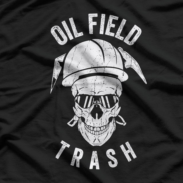Oil Rig Drilling Oilfield, Oilfield Driller Workers T-Shirt