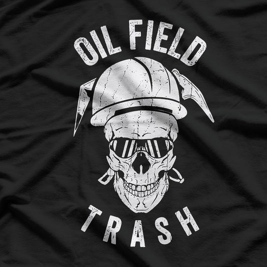 Oil Rig Drilling Oilfield, Oilfield Driller Workers T-Shirt