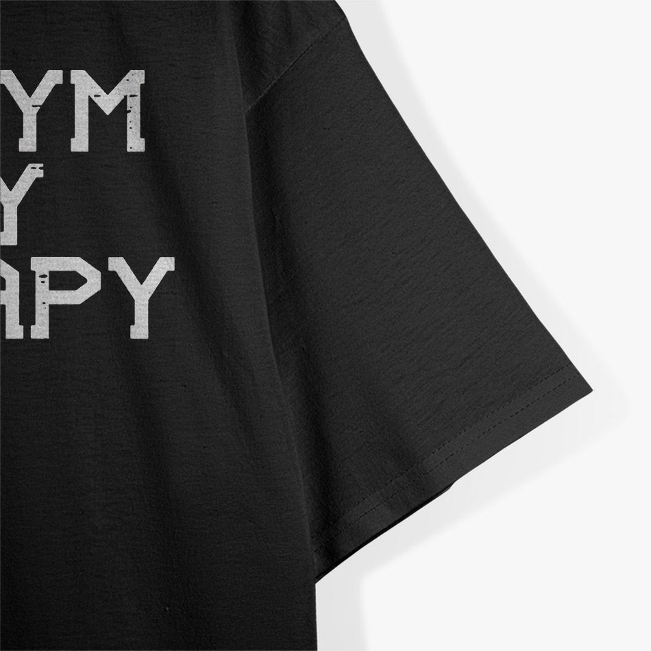 Workout Therapy – Funny Gym Motivation T-Shirt