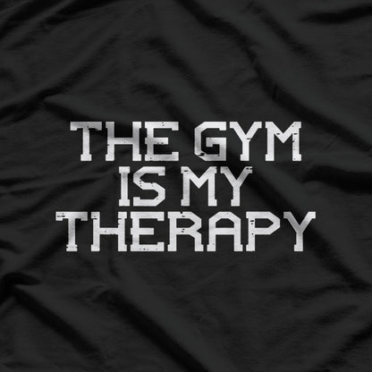 Workout Therapy – Funny Gym Motivation T-Shirt
