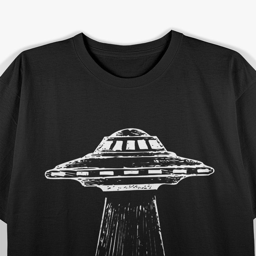 UFO Alien Abd ction Flying Spacecraft T-Shirt