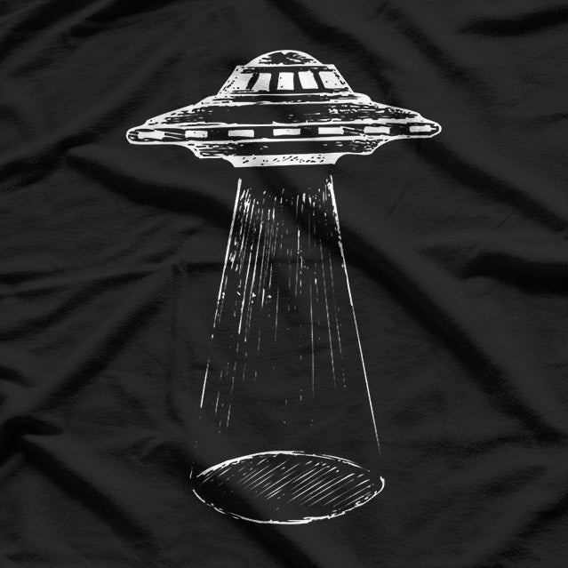 UFO Alien Abd ction Flying Spacecraft T-Shirt