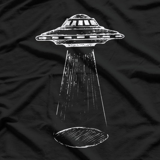 UFO Alien Abd ction Flying Spacecraft T-Shirt