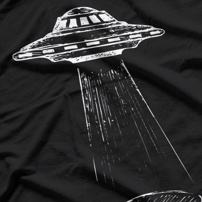 UFO Alien Abd ction Flying Spacecraft T-Shirt