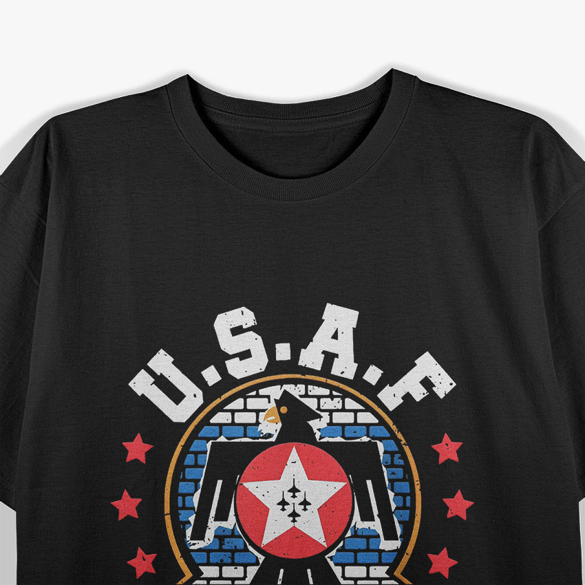 Jet Fighter Air Show Military Tribute T-Shirt