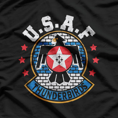 Jet Fighter Air Show Military Tribute T-Shirt