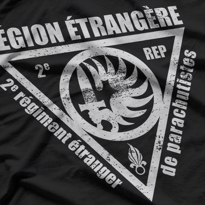 Vintage Legionnaire – French Foreign Legion Paratrooper Tribute Love T-Shirt