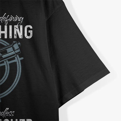 We’re Redefining Everything Cordless Hole Puncher Funny Tool T-shirt