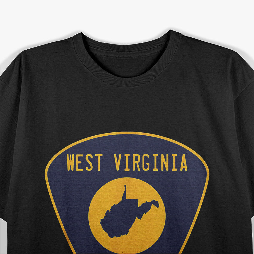 West Virginia Guitar Pick T-Shirt