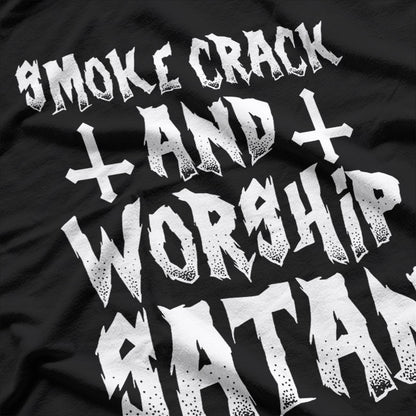 Worship Satire Funny Dark Humor Parody Graphic T-Shirt