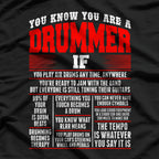 You Know You Are Drummer If You Play Air Drum Anytime T-Shirt