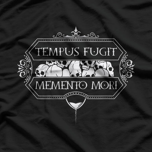 Your Time Is Running Out Tempus Fugit Memento Mori Graphic T-Shirt