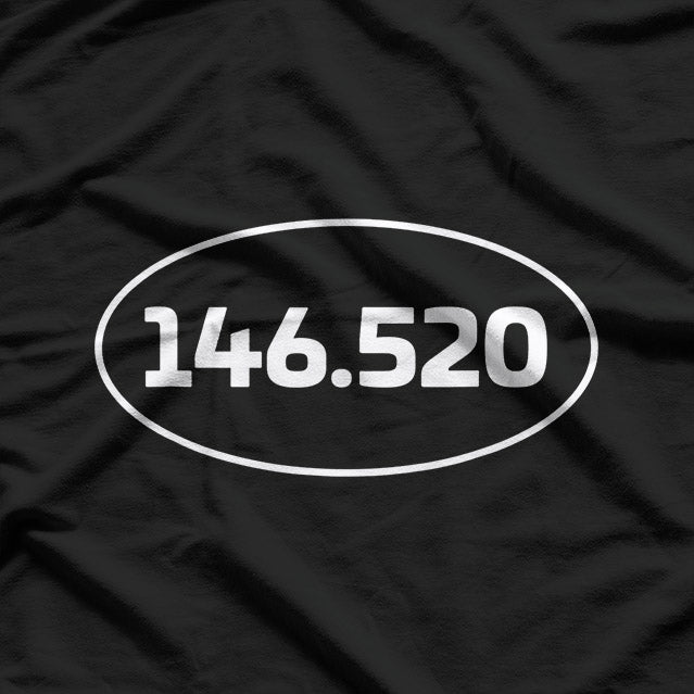 146.520 MHz HAM Radio 2m Simplex Calling Frequency Operator T-Shirt