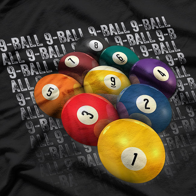 9-Ball Pool Accessory T-Shirt