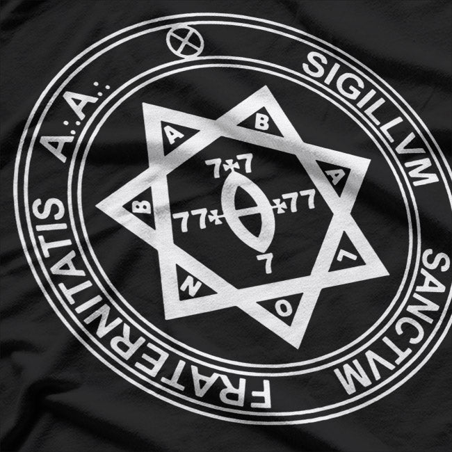 Argentum Astrum Seal A.A. Occult Esoteric T-Shirt