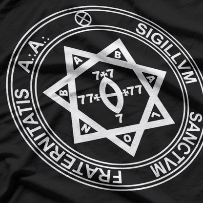 Argentum Astrum Seal A.A. Occult Esoteric T-Shirt