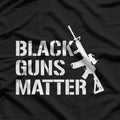 Black Guns Matter: Stand for Freedom T-Shirt