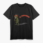 El Chupacabra, Fangs Bared & Red Eyes - Mexican Mythology T-Shirt