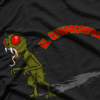 El Chupacabra, Fangs Bared & Red Eyes - Mexican Mythology T-Shirt