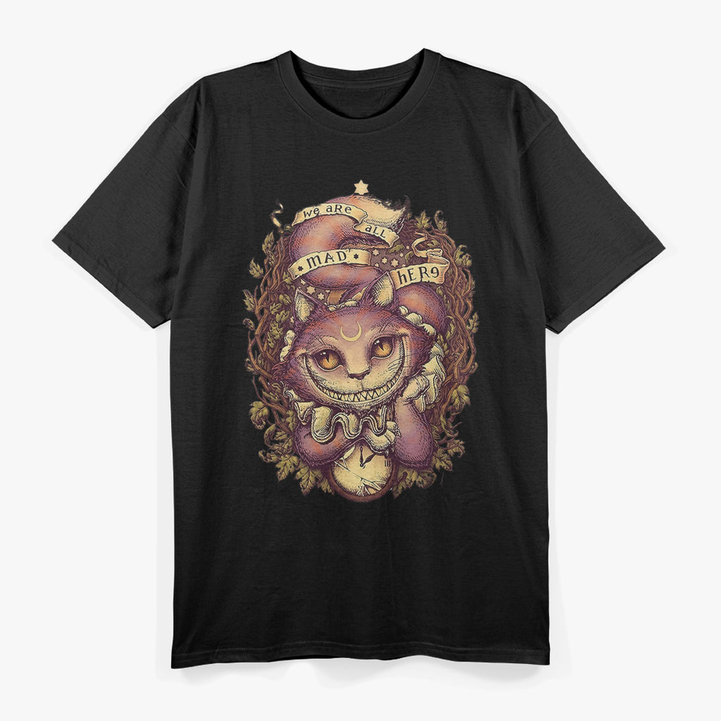 Cheshire: We Are All Mad Hero T-Shirt
