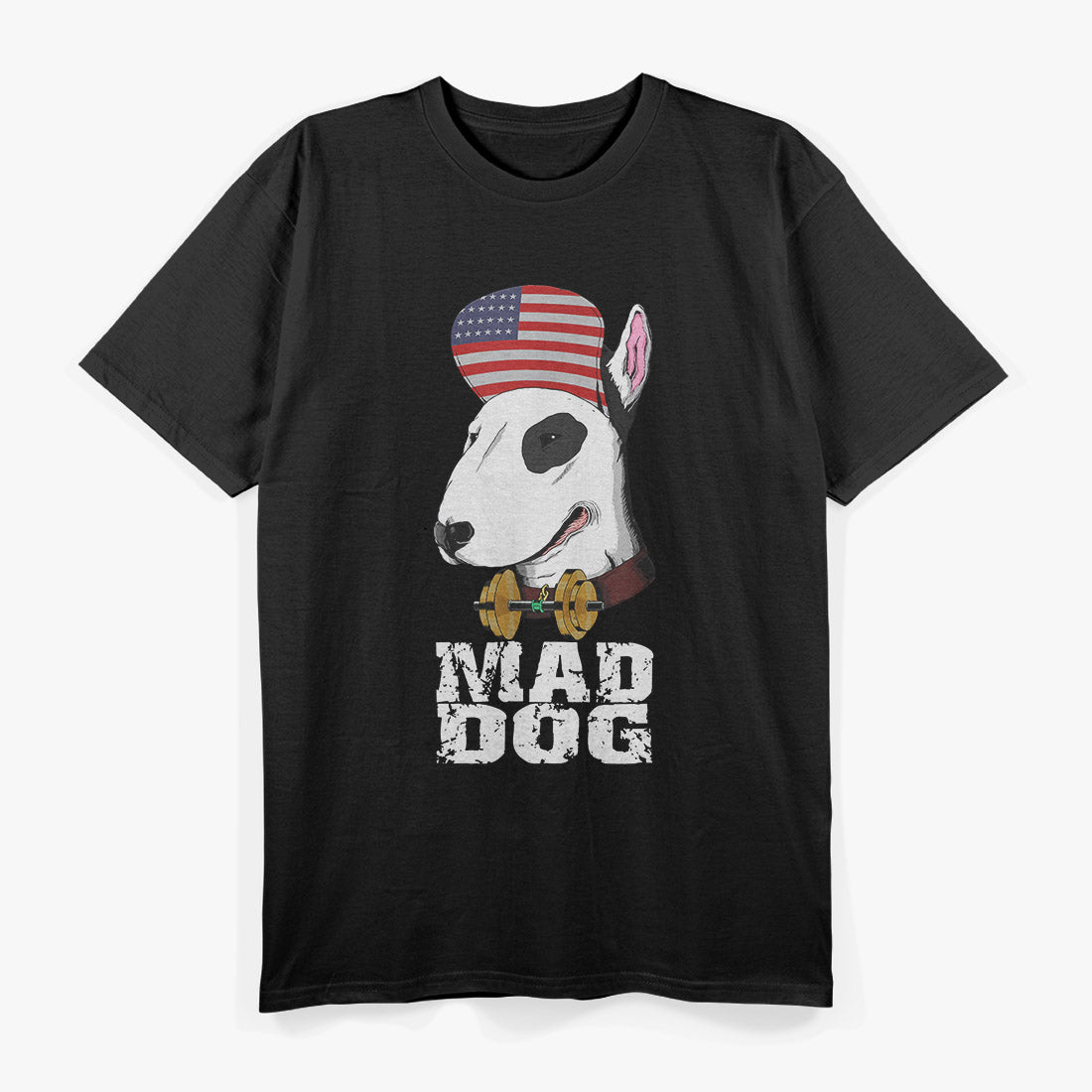 Mad Dog Terrier Politics Military Humor T-Shirt