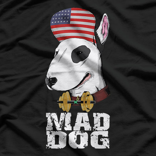 Mad Dog Terrier Politics Military Humor T-Shirt