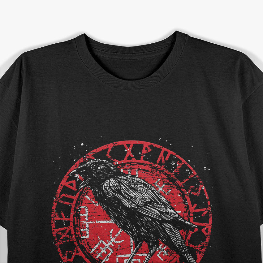 Nordic Raven - Symbol of Norse Mythology T-Shirt