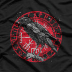 Nordic Raven - Symbol of Norse Mythology T-Shirt