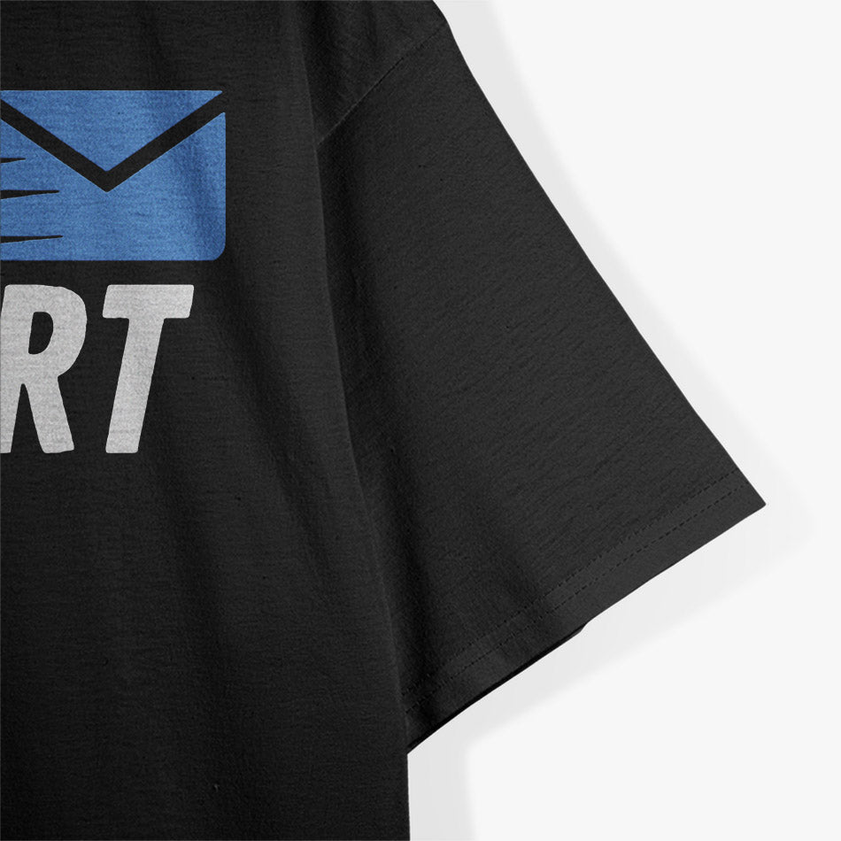 Mail Escort Funny Post Office Delivery Graphic T-Shirt