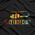 UH-1 Huey Crew Chief Veteran Helicopter Pilot Gift T-Shirt
