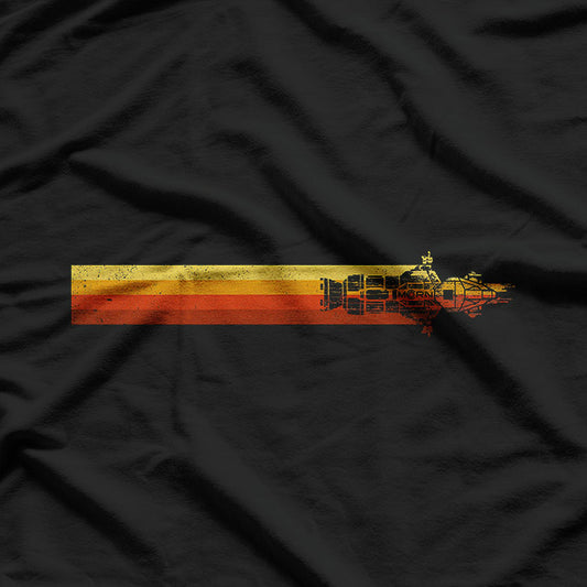 Vintage Rocinante – Retro Space Explorer Sci-Fi Inspired Love T-Shirt