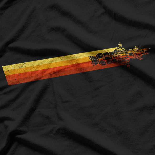 Vintage Rocinante – Retro Space Explorer Sci-Fi Inspired Love T-Shirt