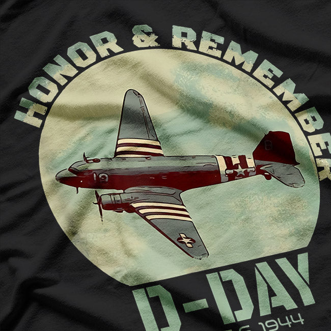 Honor & Remember: C-47 Skytrain T-Shirt