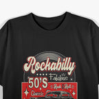 1950s Vintage Rockabilly Swing 50s Sock Hop Doo Wop Rocker T-Shirt