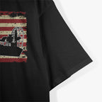 Airboat American Flag Swamp Life T-Shirt