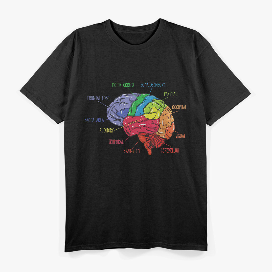 Brain Anatomy: Neurologist-Inspired T-Shirt