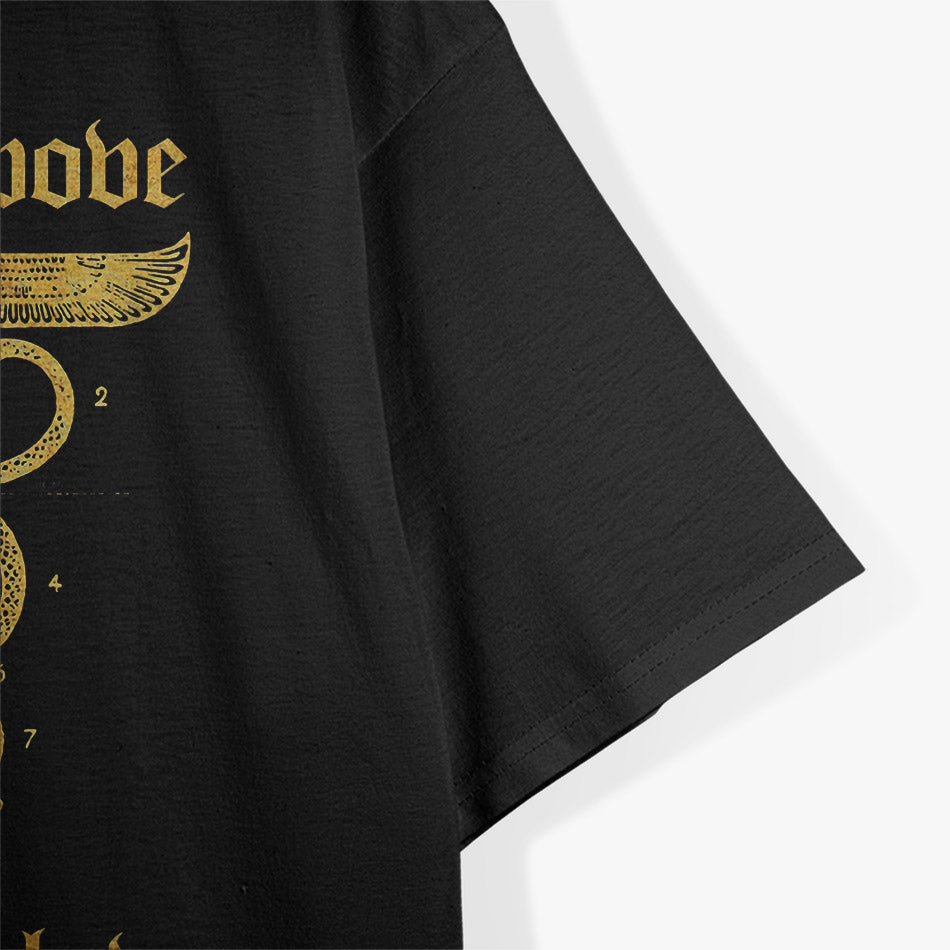 As Above So Below Mystical Occult T-Shirt
