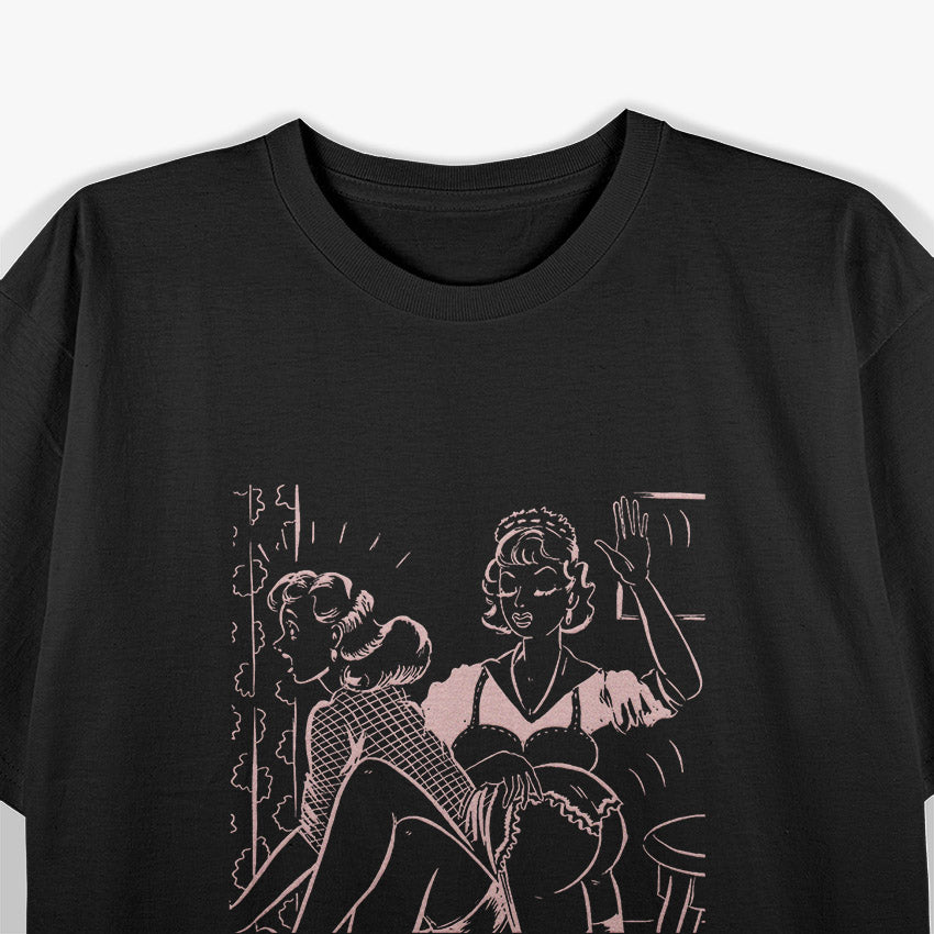 BDSM Whips & Chains – Funny Edgy Humor Kinky Gift T-Shirt