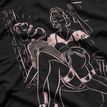 BDSM Whips & Chains – Funny Edgy Humor Kinky Gift T-Shirt