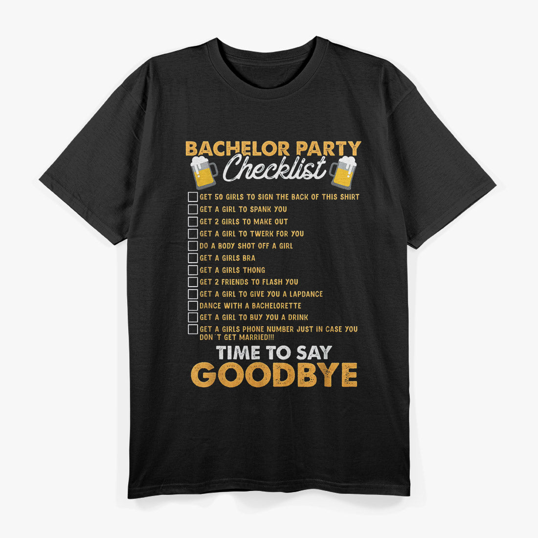 Bachelor Party Drinking Squad Funny Groomsmen T-Shirt