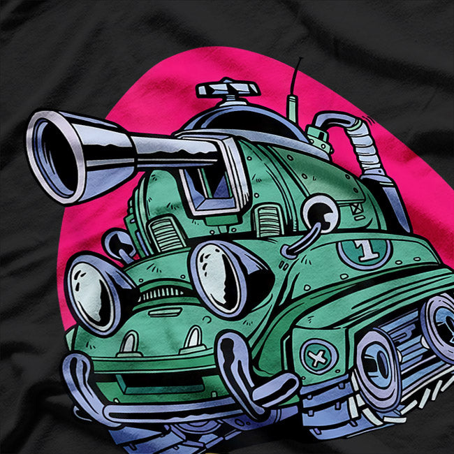 Car-Tank Imaginary Vehicle Mashup T-Shirt