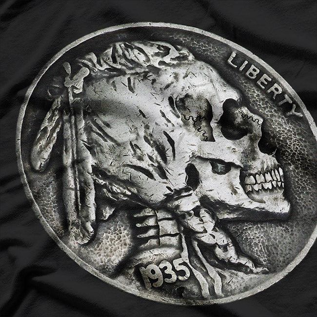 Dark Indian Head Liberty 1935 T-Shirt