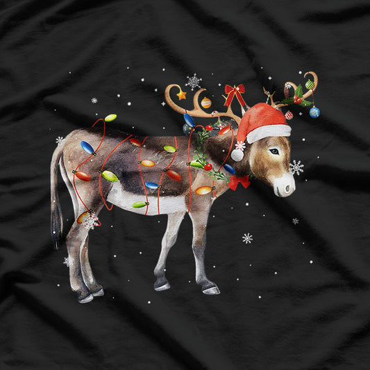 Donkey Christmas - Holiday Humor T-Shirt