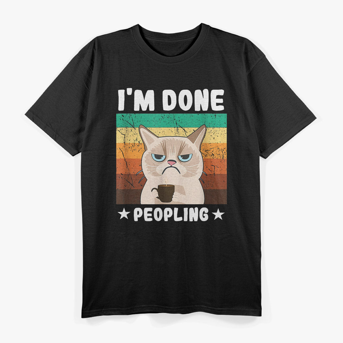 I'm Done Peopling - A Funny Introvert's T-Shirt