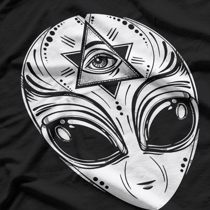Illuminati Alien All-Seeing Eye T-Shirt