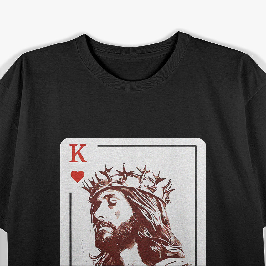 Jesus - The King of Hearts T-Shirt