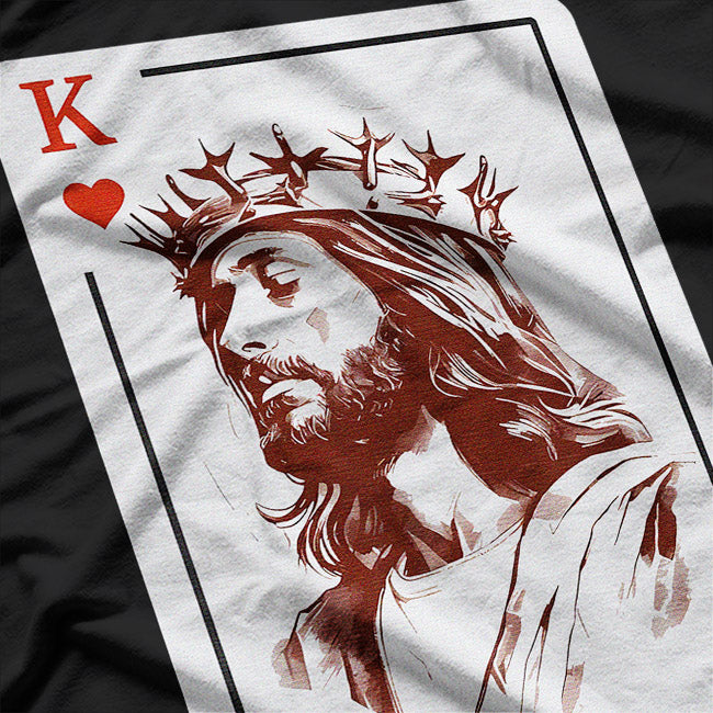Jesus - The King of Hearts T-Shirt